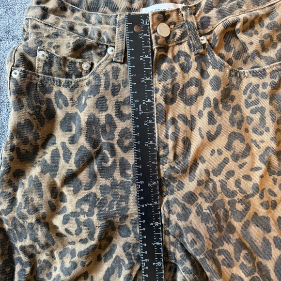 Aelfric Eden Leopard Print Jeans Size 26 - Picture 3 of 9